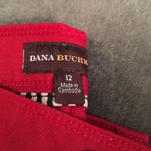 Dan Bachman size 12 red women’s pants.